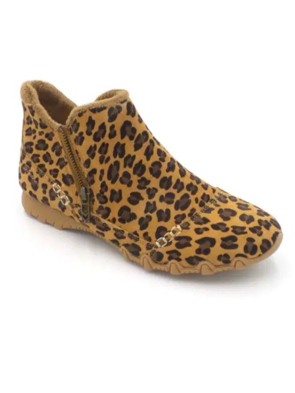 Skechers Relaxed Fit Earthy Chic Animal Print Ankle Boots